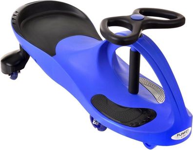 Sicherer Wackelauto für Kinder mit LED-Rädern - Blau