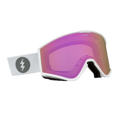 Electric Schneebrille Kleveland Matte White pink chrome