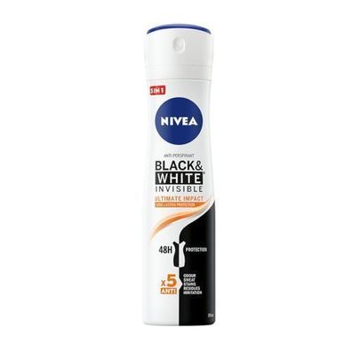 Nivea Black&White Invisible Deo Spray 150 ml