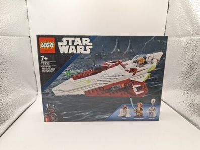 LEGO 75333 Star Wars Obi-Wan Kenobi´s Jedi Starfighter Raumschiff + NEU & OVP