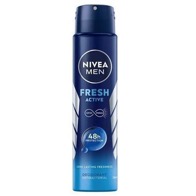 Nivea Men Frisch Aktiv Deodorant Spray, 250ml