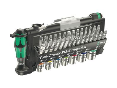 WERA Werkzeugsatz "Tool-Check Plus Imperial" 1/4", 39-tlg