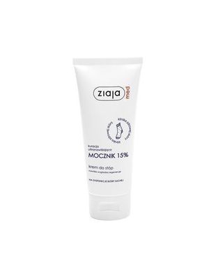 Ziaja Med Fußcreme 15% Urea, Intensivpflege fér trockene Haut, 100 ml