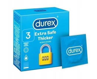 Durex Extra Safe Kondome, 3 Stück