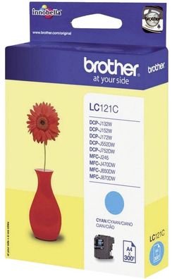 Brother LC121C Original Brother Tintenpatrone cyan (LC-121C)