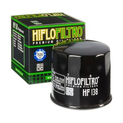 Hiflo HF138 ?lfilter oilfilter passt an Suzuki Gsf 600 Bandit passt an Aprilia R