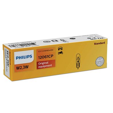 Philips W2.3W Premium 12V 2.3W W2x4.6d 1St