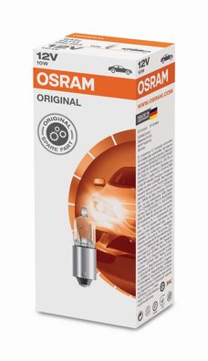 OSRAM 12V 10W BA9S 1St