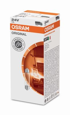 OSRAM 24V 5W SV8.5-8 Original Soffitte Faltschachtel