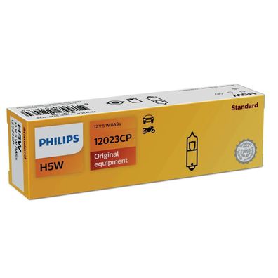 Philips H5W 12V 5W BA9s 1St