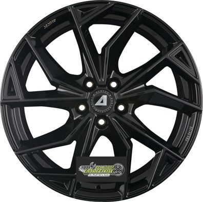 Alutec ADX.02 diamant-schwarz 8x19 ET40 - LK5/112 ML70.1 Felge Alu