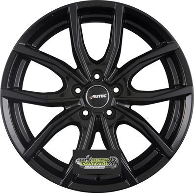 Autec Typ VD - Vidra schwarz 7.5x19 ET42 - LK5/108 ML65.1 Felge Alu