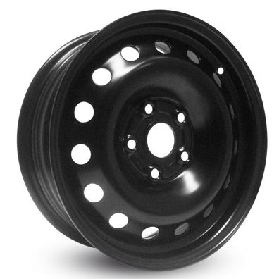 MAM MAMST24 black painted 6x15 ET39 - LK5/114.3 ML60.1 Felge Stahl