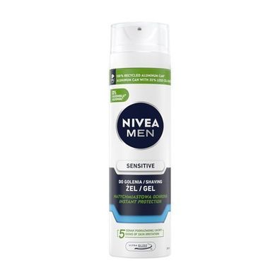 Nivea Men Sensitiv Rasiergel fér empfindliche Haut, 200 ml