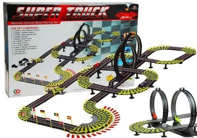 Große 12-Meter-Rennstrecke mit Formel-1-Autos - Ideales Geschenk für Kinder