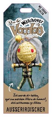 Watchover Voodoo Sammel Puppe mit Spruch Ausserirdischer