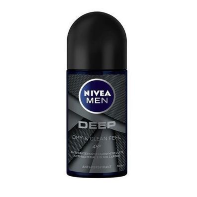 Nivea Men Deep Anti-Transpirant Roll-On, 50ml