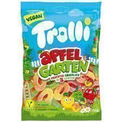 Trolli Apfelgarten Sauer Gummibärchen 150 g - Fruchtige Süßigkeit