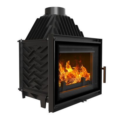 Kamineinsatz Gusseisen KRATKI ZOSIA DECO 12 kW Ø 200