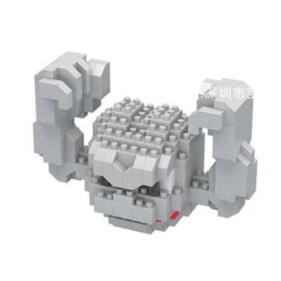 Pokemon LNO Micro-Bricks Figur Kleinstein / Geodude