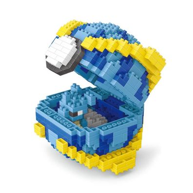 Pokemon Lapras mit Pokeball LNO Micro-Bricks Figur