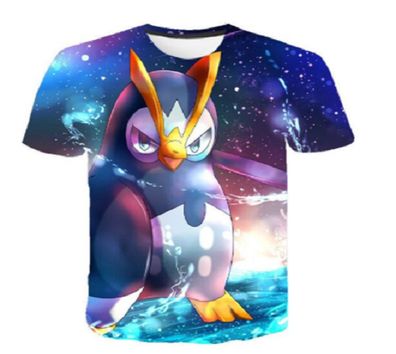 Pokemon T-Shirt für Kinder (Unisex) - Motiv: Pliprin 140