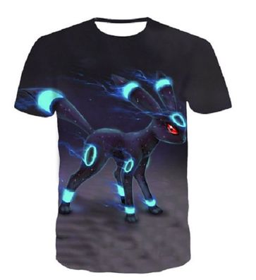 Pokemon T-Shirt für Kinder (Unisex) - Motiv: Nachtara 150