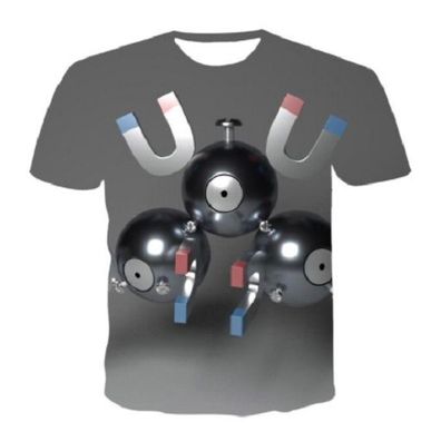 Pokemon T-Shirt für Kinder (Unisex) - Motiv: Magneton 150 / XS