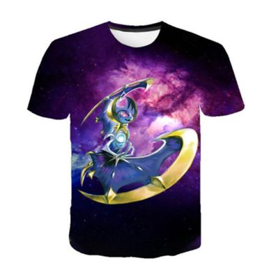 Pokemon T-Shirt für Kinder (Unisex) - Motiv: Lunala 130