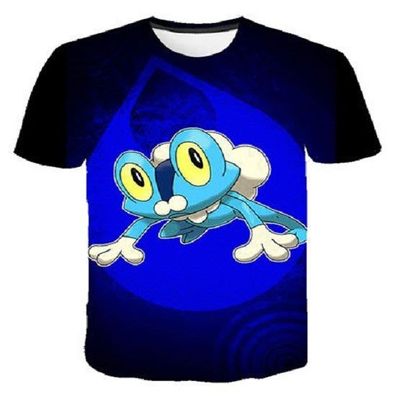 Pokemon T-Shirt für Kinder (Unisex) - Motiv: Memmeon / Sobble 130