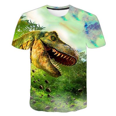 Dinosaurier T-Shirt für Kinder (Unisex)- Motiv: Tyrannosaurus Rex 140