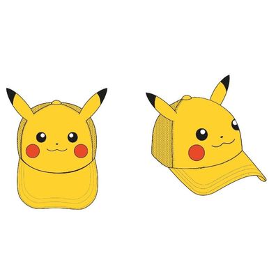 Pokemon Pikachu Kinder Kappe Schirmmütze Baseball-Cap