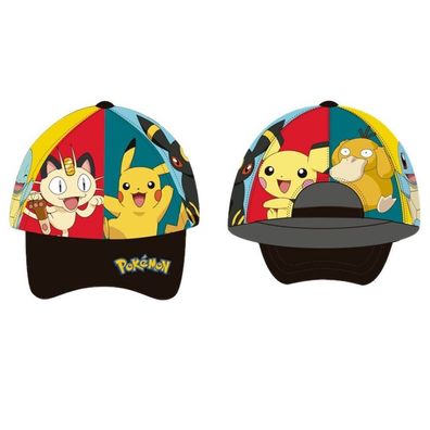 Pokemon Cap Kinder Kappe Schirmmütze Baseball-Cap