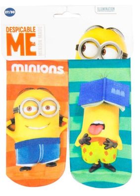 Minions Socken 2 Paar Unisex Socks Outdoor-Socken 31-34