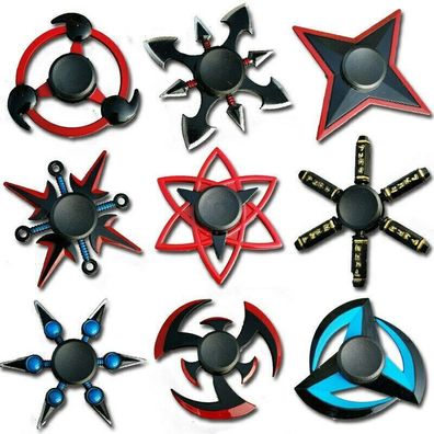 Tinisu Fidget Spinner Kreisel Anti Stress Rainbow Metall Finger ADHS Spin 5