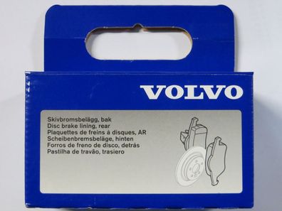 Original Volvo Bremsbeläge hinten C30, S40 (05-), V50, C70 (06-) ET-Nr: 30742031