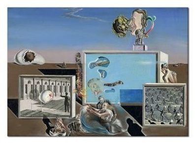 Surrealistische Traumwelt Kunstdruck Poster Druckbild G109790