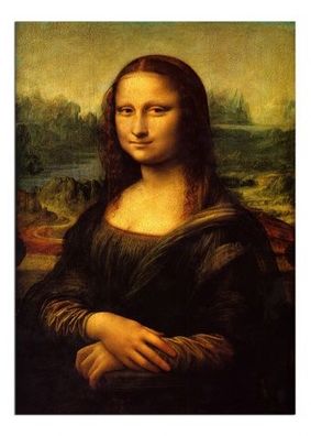 Mona Lisa Kunstdruck Poster Druckbild Leinwanddruck Print G116380