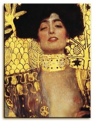 Goldene Dame Kunstdruck Poster Druckbild Leinwanddruck Print G92487