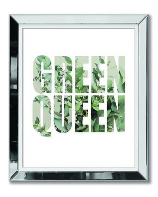 Green Queen Kunstdruck Poster Druckbild Leinwanddruck Print G111106