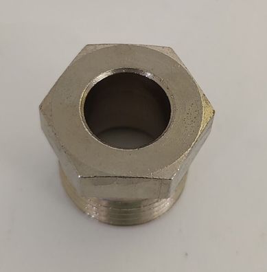 Edelstahl Gewindefitting Reduzierstück 1/2" x 1/4" 9900964 Druckschraube