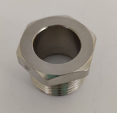 Edelstahl Gewindefitting Reduzierstück 1/2" x 3/8" 9900965 Druckschraube