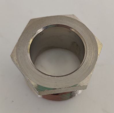 Edelstahl Gewindefitting Reduzierstück 3/4" x 1/2" 9900968 Druckschraube