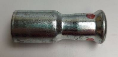 Pressfittings C-Stahl Reduzierstück 18 mm x 15 mm 9051588 M Kontur