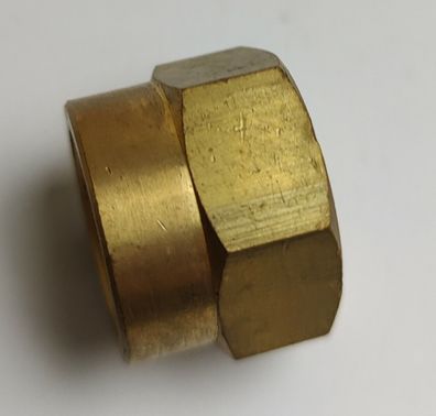 Überwurfmutter 1/2" x 15 mm Messing