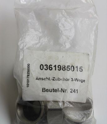 BXL015 F200 Sauter Anschluss-Zubehör BXL: Klein-3-Wege-Ventil 0361985015