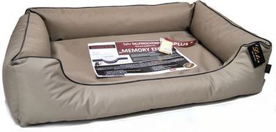 Lebon Hundebett Paula PLUS - Beige - 100 x 75 cm