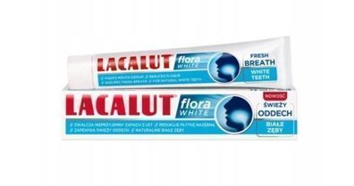 Lacalut Flora White Zahncreme, 75 ml