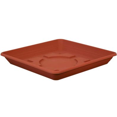 Geli Untersetzer NORA Terracotta 25 cm quadratisch - Kunststoff