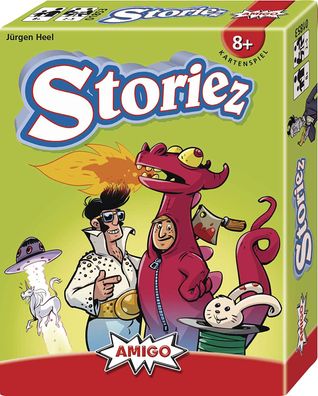 Amigo - Storiez - Kartenspiel Kinderspiel Krimi Gesellschaftsspiel